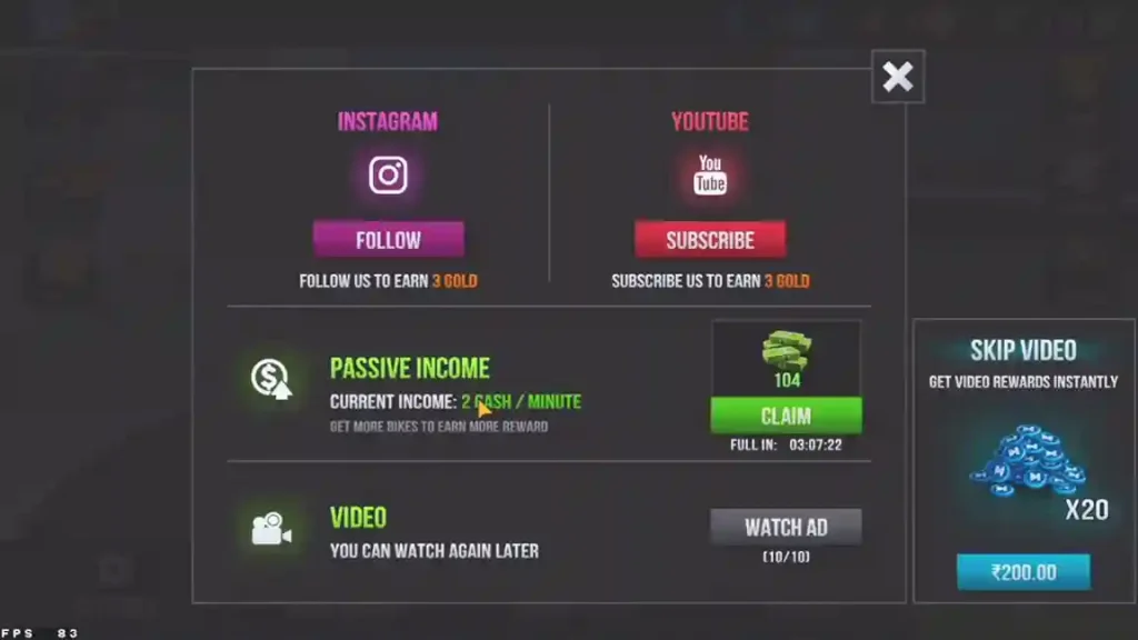 Traffic Rider passive income