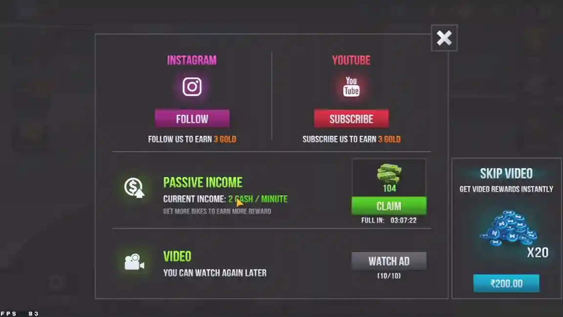 Traffic Rider passive income